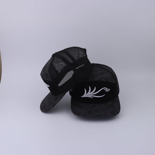 Oneils Outfitters Black Camo Duck Hat