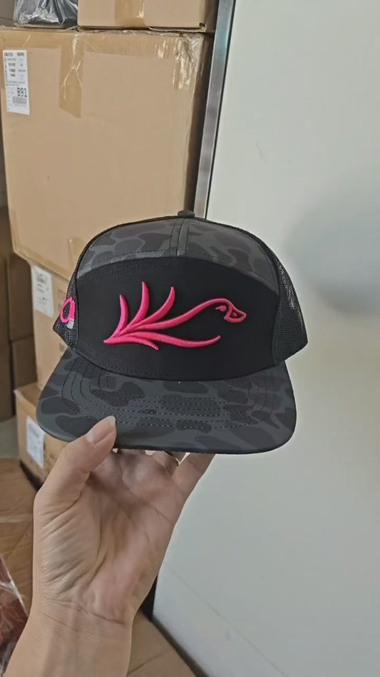 Oneils Outfitters Pink / Black Camo